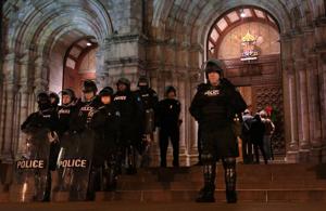 A night of protest: from Berkeley to the Basilica