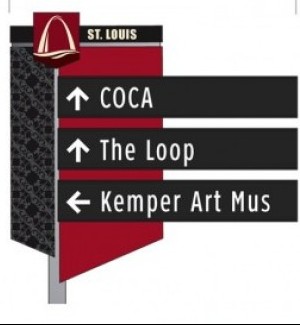St. Louis Street Sign Rendering