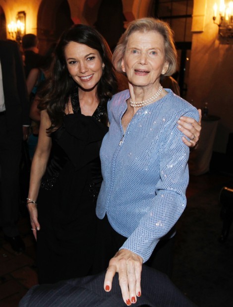 30 2010 Diane Lane left and Penny Chenery pose together at the after 
