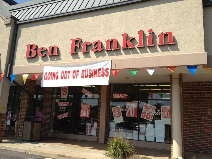 Ben Franklin store, a throwback to the fiveanddime
