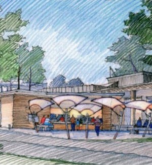 The Muny Cafe One renovation
