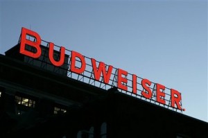 Budweiser sign