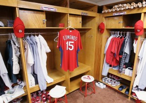 The St. Louis Cardinals at spring training in Jupiter, Fla.