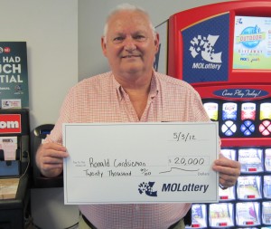 Three-time lottery winner says he's always been lucky  