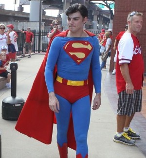 Charlee Chartrand makes a living out of Superman