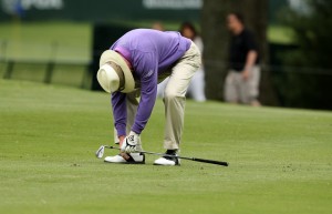 Round 1 of the Senior PGA at Bellerive Country Club