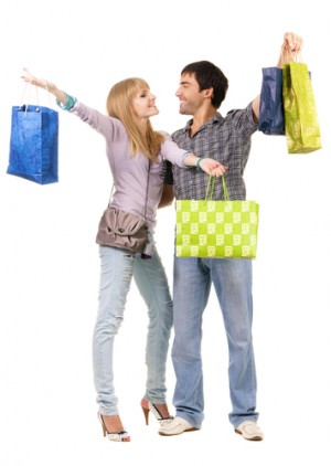 Mall shopping 