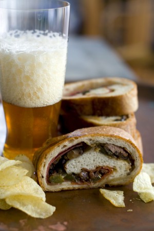Food Super Bowl Stromboli