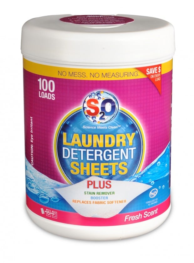 unscented laundry detergent sheets