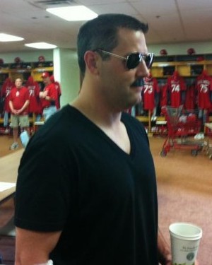 Gallery: Lance Berkman's first day in camp