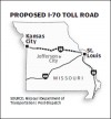 I-70 toll map