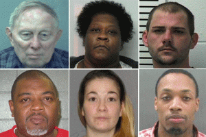 A look at April's mug shots