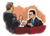 Sketch of former Columbia, Ill., police officer Justin Barlow