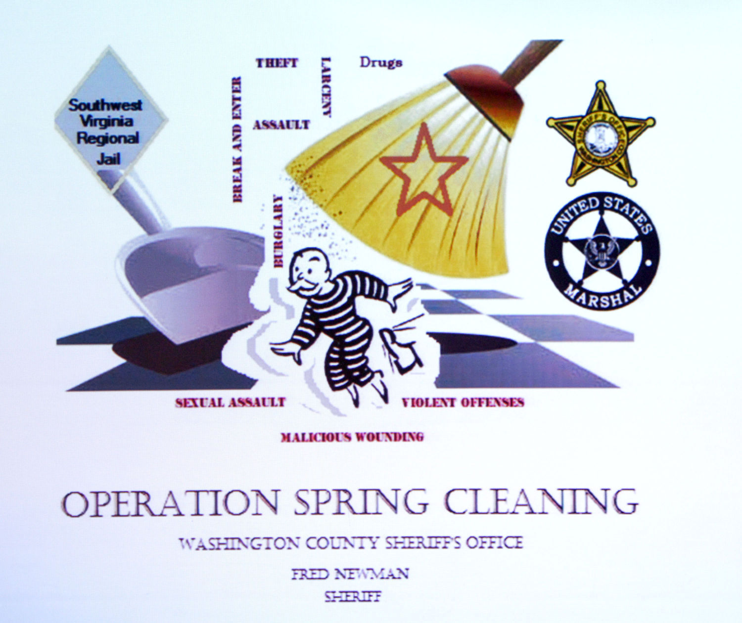 operation spring cleaning mugshots