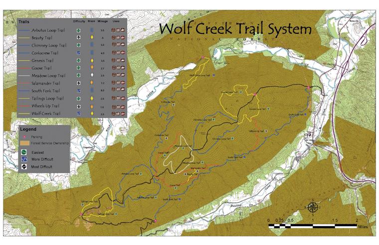 Bland County's new Wolf Creek Trail System abounds with recreational 