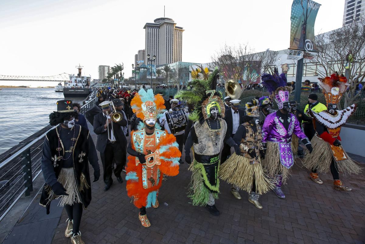 On Lundi Gras, new traditions and a classic procession Mardi Gras
