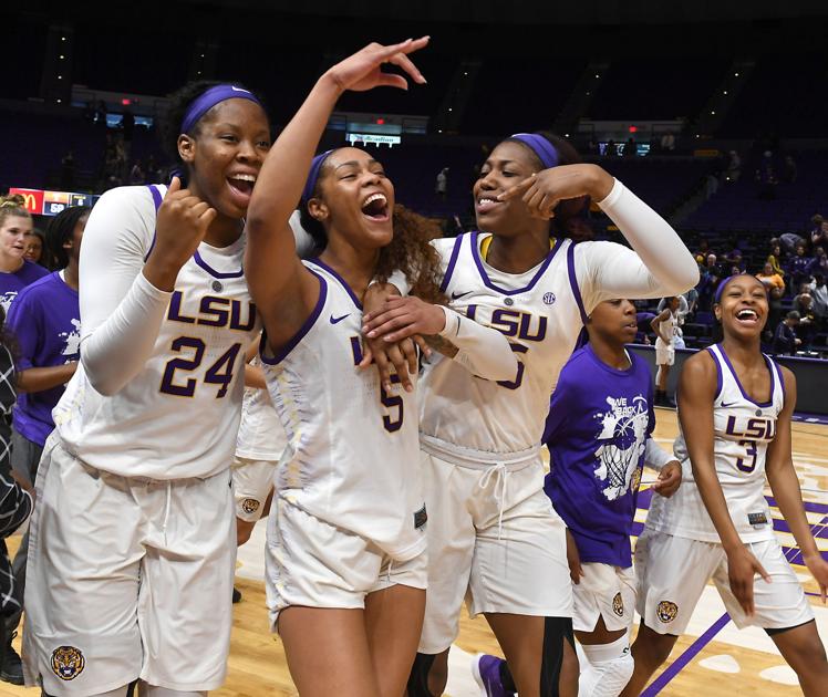 LSU Lady Tigers rally in second half to stun No. 10 Tennessee with big upset win