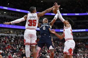 Pelicans fall to short-handed Chicago Bulls as losing streak reaches five in a row