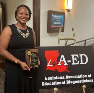Karista Reed named Louisiana #39 s 2024 Educational Diagnostician of the