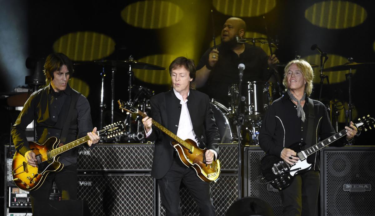 Paul McCartney, Rusty Anderson, Brian Ray, Abe Laboriel Jr.