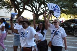 Hundreds Gather at Baton Rouge City Hall for Early Voting Event