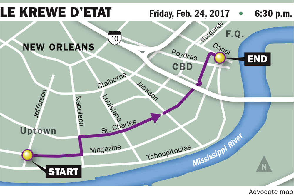 mardi gras uptown parade schedule