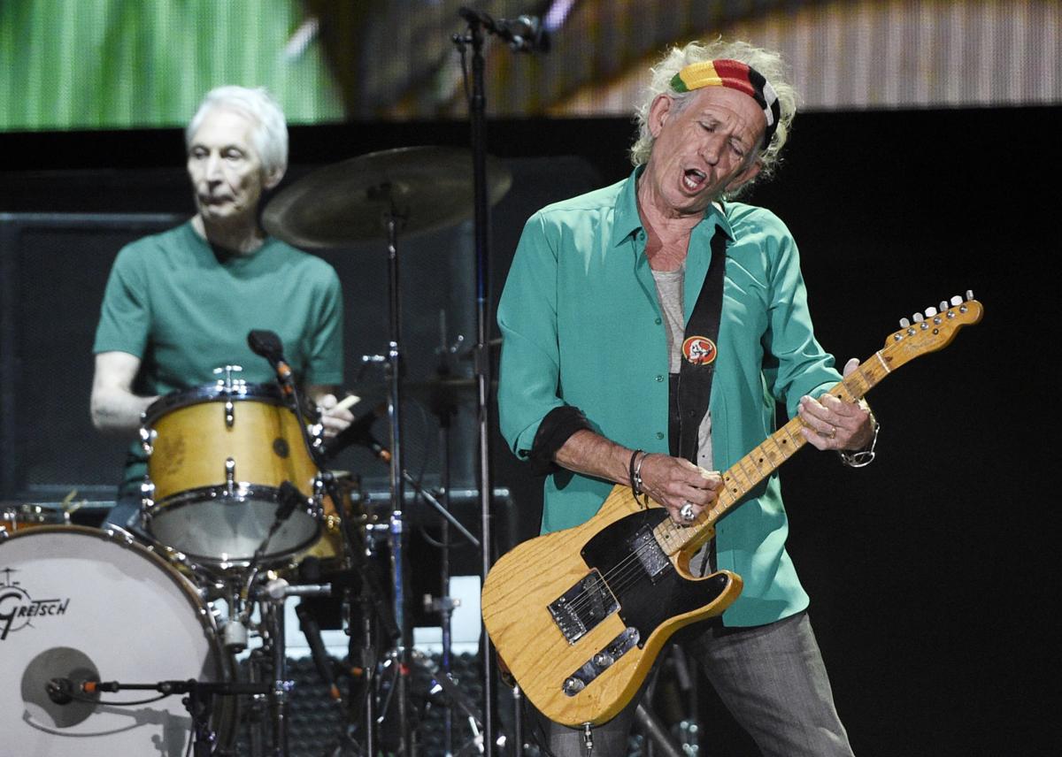 Charlie Watts, Keith Richards