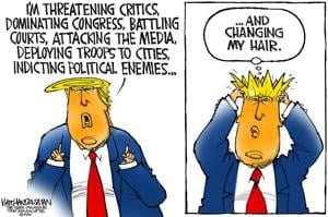 Walt Handelsman: Hairy situation