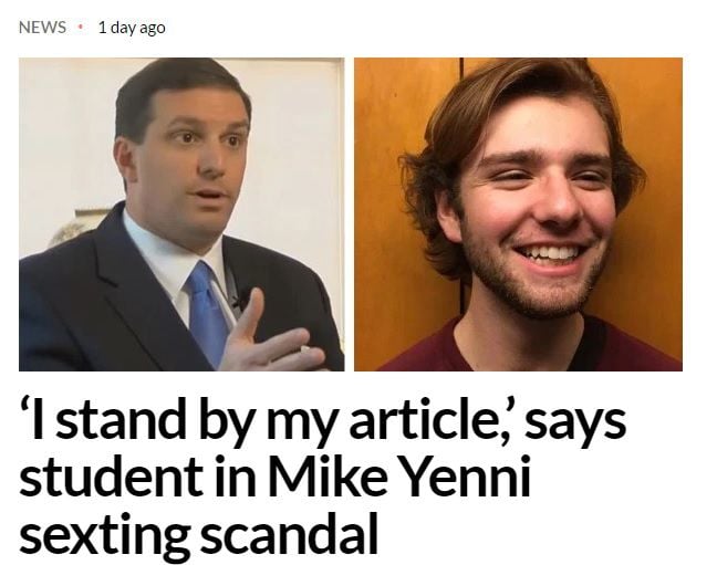 politics mike yenni responds sexting politics mike yenni responds sexting