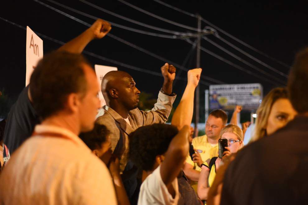 Alton Sterling protesters arrested in Baton Rouge to be prosecuted? DA Hillar Moore explains... _lowres