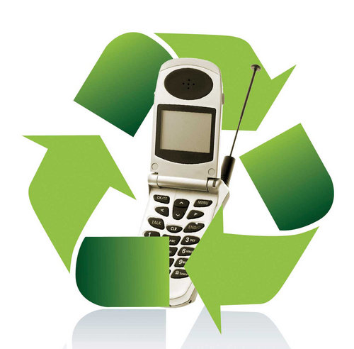 Recycling old cell phones