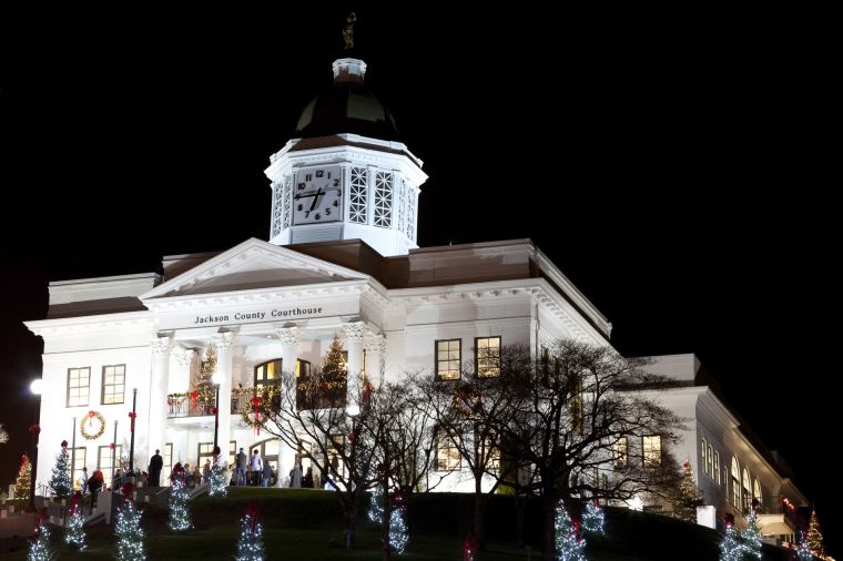 library christmas decorations the sylva herald photo library christmas decorations the sylva herald photo