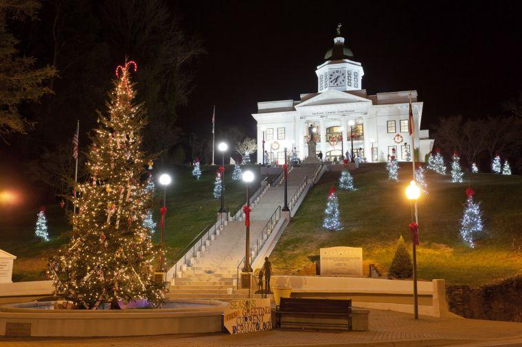 library christmas decorations the sylva herald photo library christmas decorations the sylva herald photo