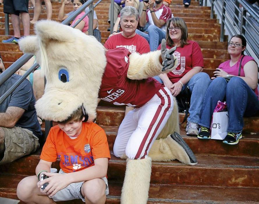 OU Sports Extra Blog OU Sports Sooners fire mascot for 'unsportsmanlike behavior'