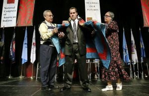 Dusten Brown honored by National Congress of American Indians