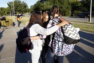 Students lead prayer at See You at the Pole