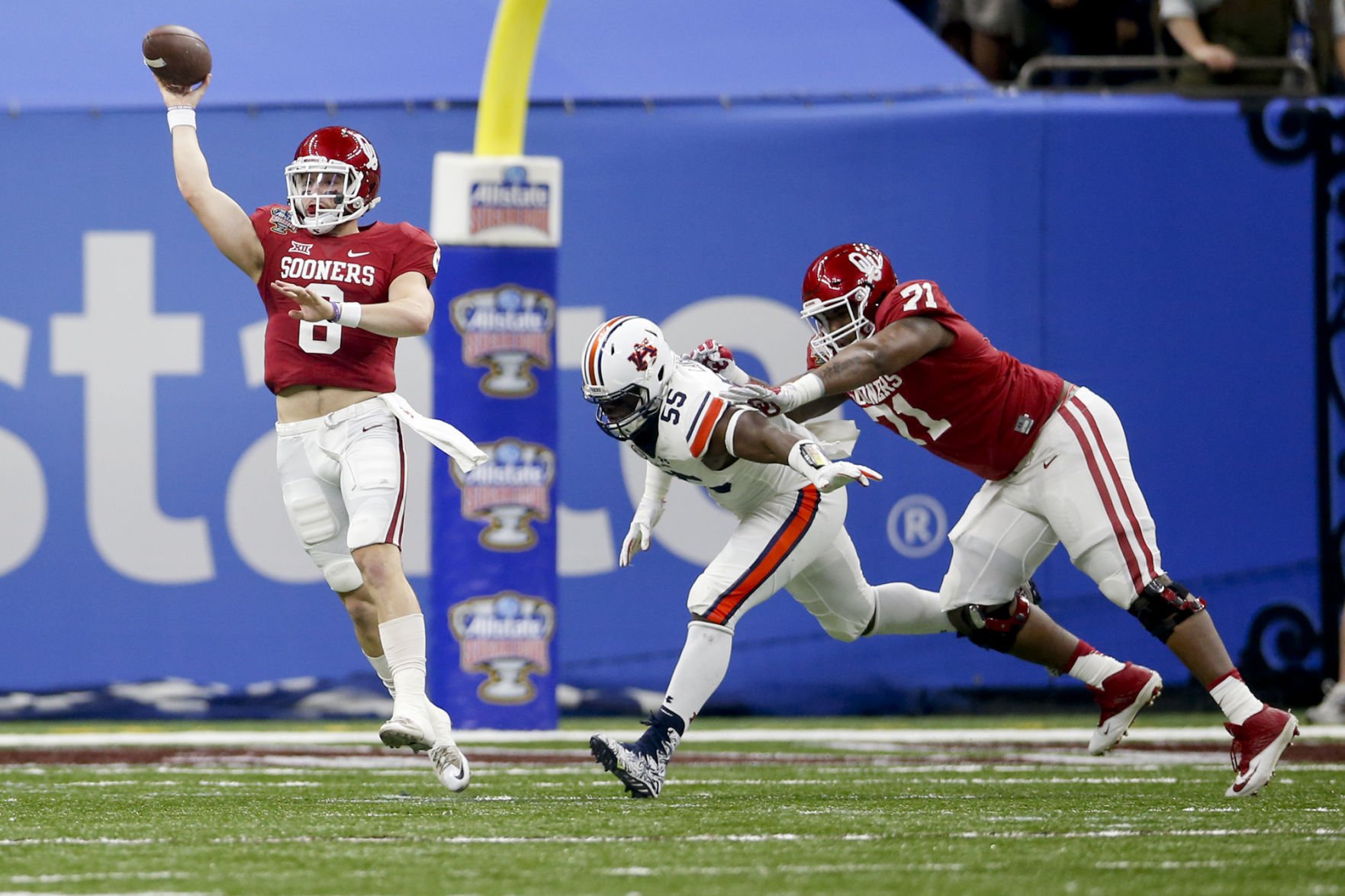 OU Sports Extra - Oklahoma Football: Offensive Line May Be The Sooners ...