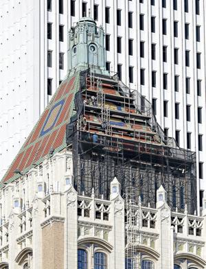 Landmark downtown building getting towering facelift