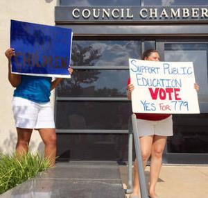 Voters to decide on education candidates, sales tax