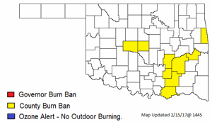 Gov. Fallin lifts Oklahoma burn ban in 53 counties, including Tulsa