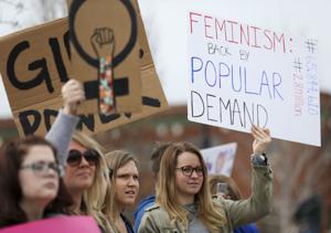 Tulsa, Oklahoma residents rally for cause of women's rights