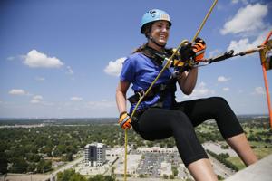 Rappellers go 'Over the Edge' to help childhood education