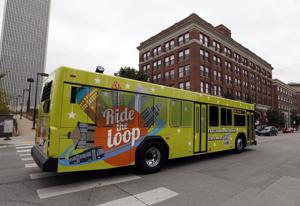 'The Loop' bus route downtown on weekends now free for riders, also sporting a revamped exterior
