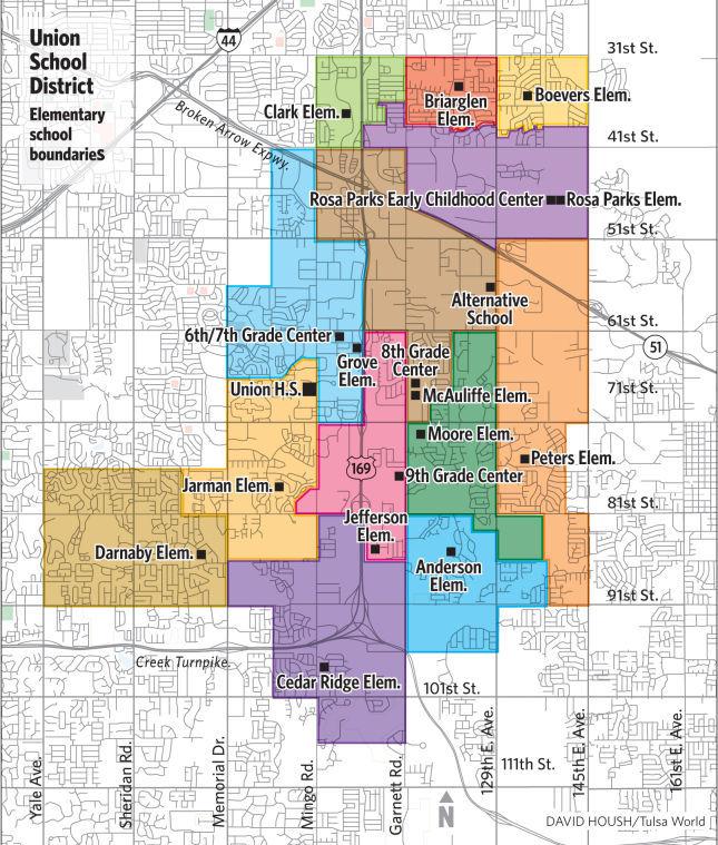 Union plans redistricting to alleviate overcrowding at two schools