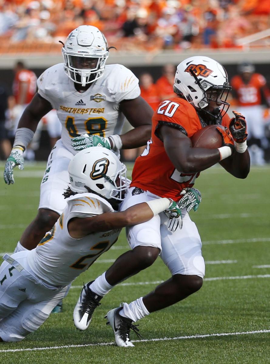 OSU Sports Extra Oklahoma State football Running back Jeff Carr