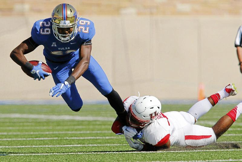 TU Sports Extra After tragedy, Tulsa receiver Justin Hobbs wears No(06)