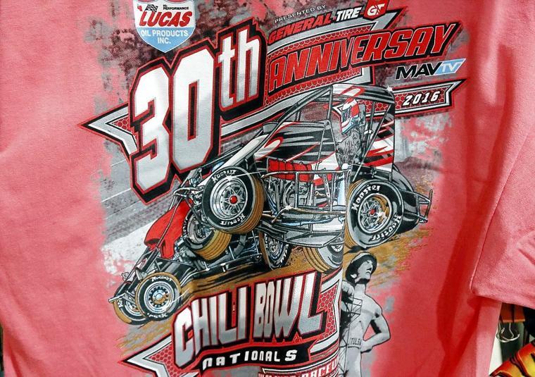 SEEN Fans and crews alike love the Tshirts of the Chili Bowl