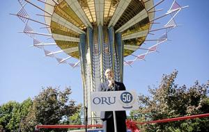 Oral Roberts legacy exhibit opening kicks off ORU 50th anniversary events