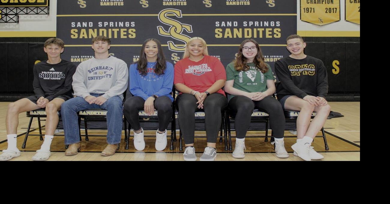 Sandites celebrate six college signees; Teams prepare for regionals this week