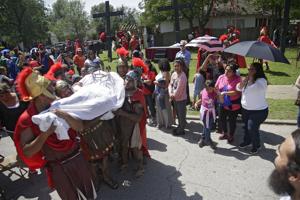 Ginnie Graham: Theatrical Stations of the Cross ushers in Easter at St. Francis Xavier Church